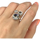 Amante Crystal Swarovski Kristal Yüzük Lion