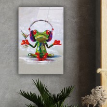 Decorita Hayvanlar  Cam Tablo  Kurbağa  40 x 60 cm