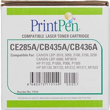 Printpen CE285A,CB435A,CB436A & Can. CRG-712,713,725 Muadil Toner