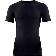 Kısa Kol Thermal Unisex Siyah 9258