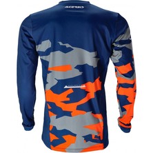 Acerbis X-Duro Winter Jersey Mavi Turuncu