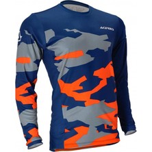 Acerbis X-Duro Winter Jersey Mavi Turuncu