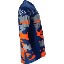 Acerbis X-Duro Winter Jersey Mavi Turuncu