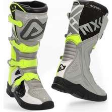 Acerbis X-Team Bot Gri Sarı