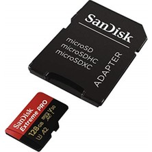 Sandisk Extreme Pro 128 GB Microsdxc Hafıza Kartı SDSQXCY-128G-GN6MA, 170 Mb/sn'e Kadar