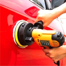 Anadolu Strong ANS1073 450WATT Devir Ayarlı Zımpara Araba Pasta Cila Parlatma 125 mm Polisaj Makinesi