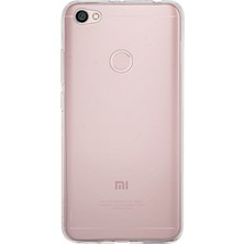 Case World Xiaomi Redmi Note 5A Prime ile Uyumlu Kapak 1mm Şeffaf Silikon ile Uyumlu Kılıf