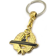 Anahtarlık Sepeti Denizaltı Filosu Kom. Bröve Anahtarlık (Gold Görünümlü)