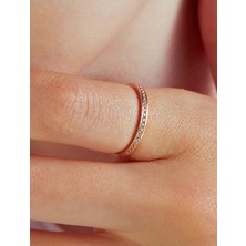 Nilvera Kuyumculuk 14 Ayar Rose Altın Tamtur Yüzük