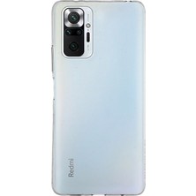 Kzy Xiaomi Redmi Note 10 Pro Kapak 1mm Şeffaf Silikon Kılıf