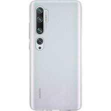 Kzy Xiaomi Mi Note 10 Pro Kapak 1mm Şeffaf Silikon Kılıf