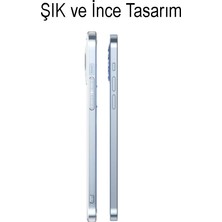 Kılıfmania Apple iPhone 13 Kapak Kamera ve Mercek Korumalı  Şeffaf Silikon Kılıf