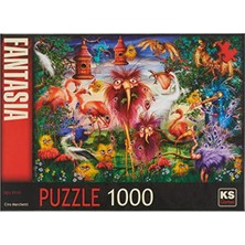 KS Games Ks Ugly Birds 1000 Parça Puzzle