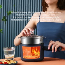 Xinhang Çok Işlevli Pirinç Ocak Mini Elektrikli Sıcak Pot Çorba Makinesi Mutfak Ocak Makinesi Yapışmaz Tava Biftek Ocak Tek / Çift Katmanlı | Pirinç Ocakları (Yurt Dışından)