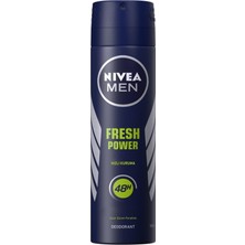 Nivea Men Fresh Power Erkek Deodorant Sprey 150 ml