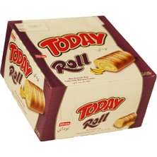 Elvan Today Swıss Roll Muz Kremalı Kek 35 gr 24 Adet (1 Kutu)