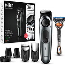 Braun Bt 7240 Braun Bt 7240 Sac&Sakal Şekillendirici,Kablosuz,Islak&Kuru + Gillette