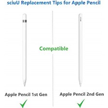 Scio Apple Pencil 1st & 2. - [2 Paket] Apple Kurşun Kalem Ipuçları Ipencil Nib Ipad Pro 11, 10,5 I