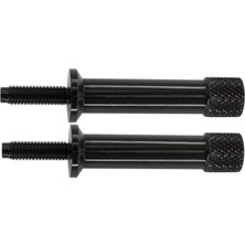 2pcs Hızlı Bırakma Aracı Ücretsiz Koltuk Cıvataları Scrambler Siyah Için Alüminyum