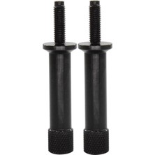 2pcs Hızlı Bırakma Aracı Ücretsiz Koltuk Cıvataları Scrambler Siyah Için Alüminyum