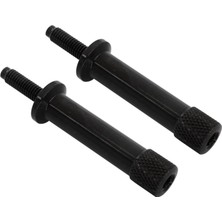 2pcs Hızlı Bırakma Aracı Ücretsiz Koltuk Cıvataları Scrambler Siyah Için Alüminyum