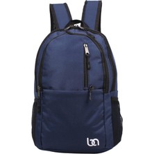 Bagacar Mnt Cepli Lacivert Unisex Okul ve Günlük Sırt Çantası