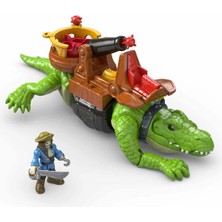 Imaginext Yürüyen Timsah ve Korsan Hook DHH63