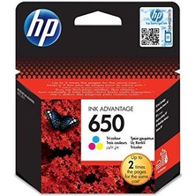 Hp 650 Renkli Mürekkep Kartuş 200 Sayfa (CZ102AE)
