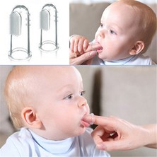 Kitchen Live Parmak Bebek Diş Kaşıyıcı Diş Fırçası Silikon Yumuşak Diş Tartar Diş Fırçası