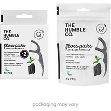 The Humble Co. Kürdanlı Diş Ipi, Kömür Ve Naneli 50 Adet 1 Paket(1 X 0.1 G)