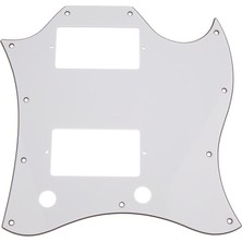 3 Kat Tam Yüz Gitar Pickguard Squier Için Çizik Plaka(Yurt Dışından)