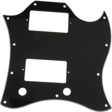 3 Kat Tam Yüz Gitar Pickguard Squier Için Çizik Plaka