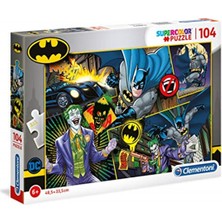 Clementoni - 25708-104 Parça Puzzle Batman, Çocuk Puzzle