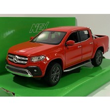 Motormax 1:24 Welly Mercedes Benz x Class Kırmızı