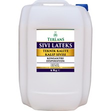 Terlans Sıvı Lateks Konsantre Kalıp Sıvısı 9 kg Teknik Kalite Liquid Latex