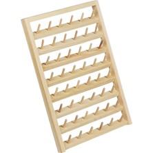 Lovoski 48 Makara Dikiş Iplik Raf Duvarı Montajlı Dikiş Tutucu Organizatör 48 Makara 43X30.5X2CM (Yurt Dışından)