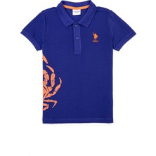 U.S. Polo Assn. Erkek Çocuk Mavi T-Shirt 50249566-VR212