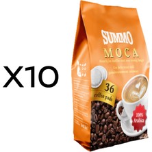 Summo Moca 360'LI Süper Avantaj Paketi (36X10) Senseo Pad Coffee Pads Kahve Kapsülü