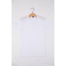 Berrak 1510 Erkek Çocuk Kısa Kollu Bisiklet Yaka Ribana Faniala  Atlet