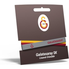 Galatasaray Lisanslı GS Bileklik GS-ince-04-STD