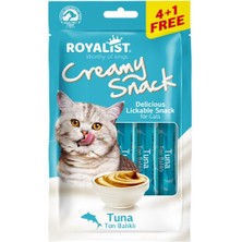 Ton Balıklı Kedi Ödül Maması (Creamy Sneack) 5 X 15 gr
