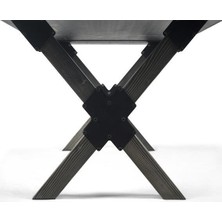 Entema Doğal Ağaç Masif Ahşap Yemek Masası 90 cm x 150 cm 2 Sandalye