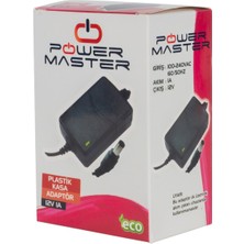 Powermaster PM-31770 12 Volt - 1 Amper - 12 Watt Masaüstü Iki Ucu Kablolu Adaptör 5.5*2.5 Uç