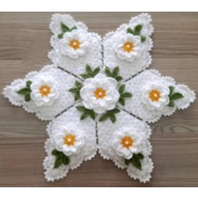 Minare Kent El Işi Çeyizlik Kar Çiçeği Lif