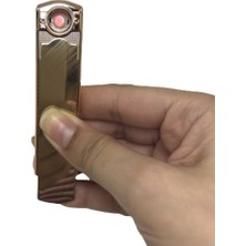 Alsepeteavm Kişiye Özel Alevsiz USB Şarj Edilebilir Çakmak Şarjlı USB Kızaklı Çakmak