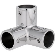 Blesiya 316 Paslanmaz Çelik Deniz Tekne Raylı Montaj 3 Yollu Köşe Için 1 "25MM Boru (Yurt Dışından)