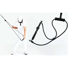 Lovoski Golf Salıncak Kordon Direnç Bantları Ip Çekme Yoga Egzersiz Spor Spor Spor Salonu Siyah (Yurt Dışından)