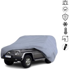 Teksin Mercedes Benz G W463 Long Oto Branda Miflonlu Araba Brandası