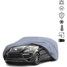 Teksin Porsche Cayenne 2 (2014-2017) Oto Branda Miflonlu Araba Brandası
