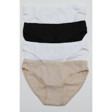 Öztaş 2801 Kadın Modal Bikini Külot 4'lü  Paket
